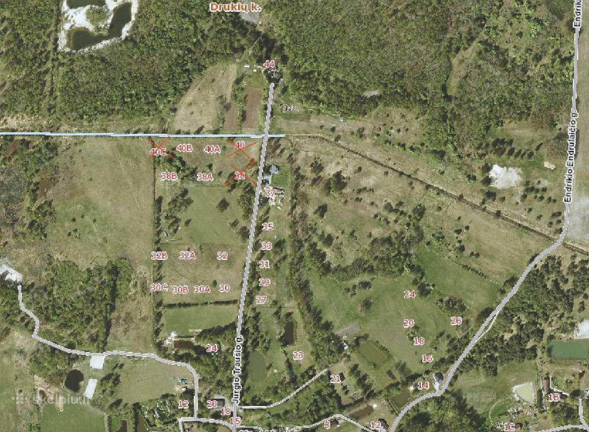 Parduodami 4 individualūs sklypai po 20 -21 arų - nuotraukos Nr. 6