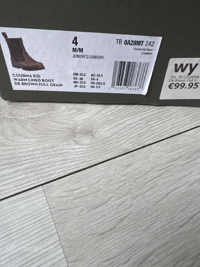 Timberland auliniai batai , vaikiški 36 dydis - nuotraukos Nr. 4
