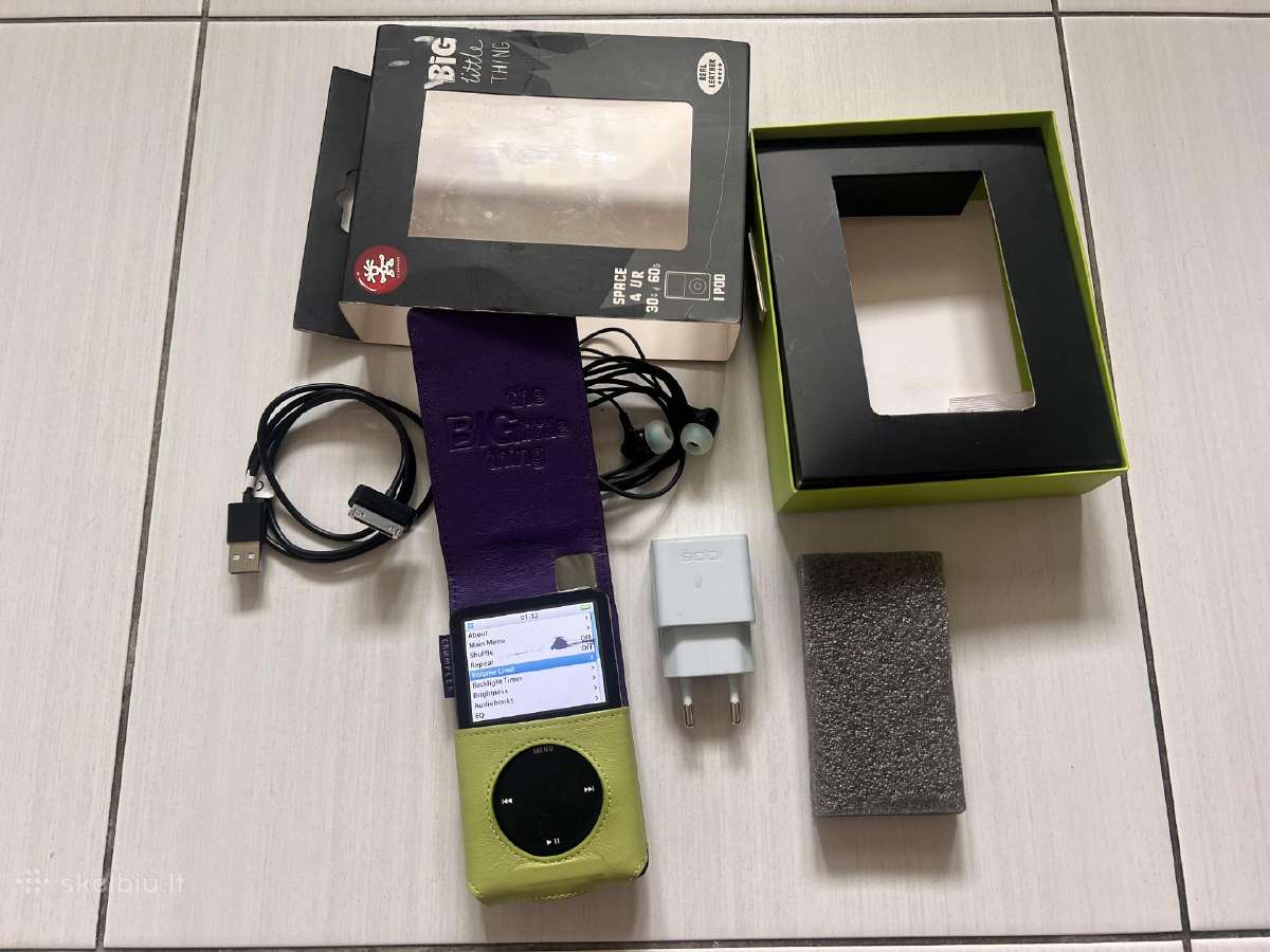 Apple iPod grotuvelis ir klaviatura