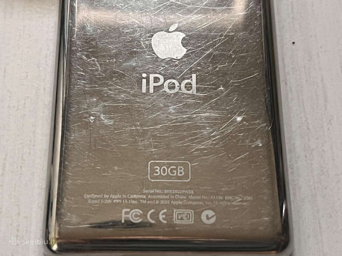 Apple iPod grotuvelis ir klaviatura - nuotraukos Nr. 8