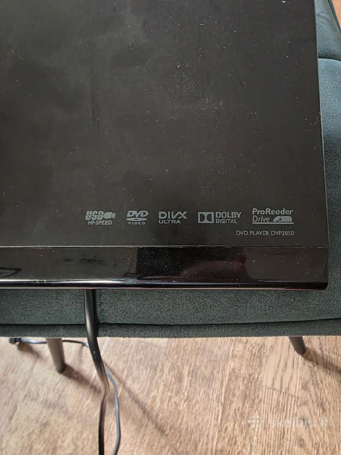 Dvd grotuvas Philips Dvp2850 be pulto - nuotraukos Nr. 4