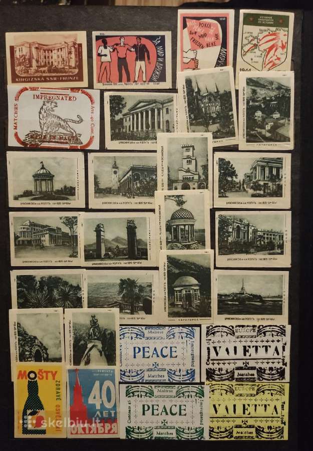 Degtukų etiketės -331 vnt. - nuotraukos Nr. 7