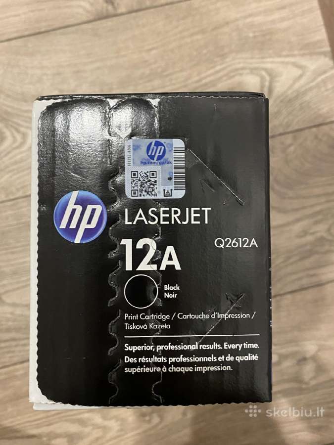 Hp laserjet 12a spausdintuvo kasetės - nuotraukos Nr. 2