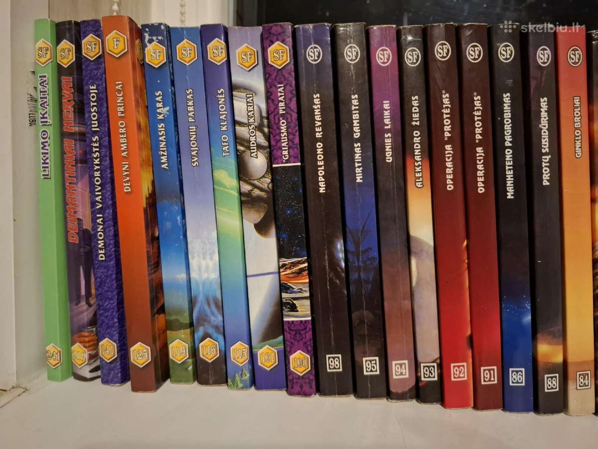Pasaulinės fantastikos aukso fondas knygos
