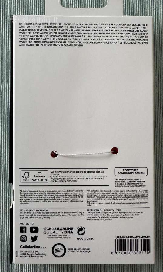Apple Watch 42/44/45/46/49 mm Urban Band apyrankė - nuotraukos Nr. 5