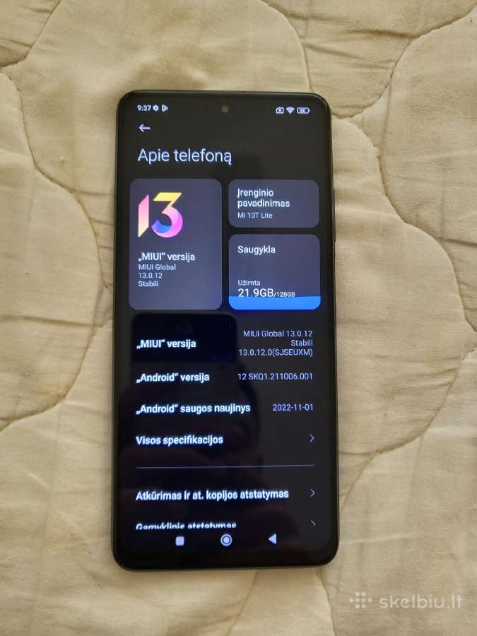 Xiaomi Mi 10t Lite 5G - nuotraukos Nr. 4