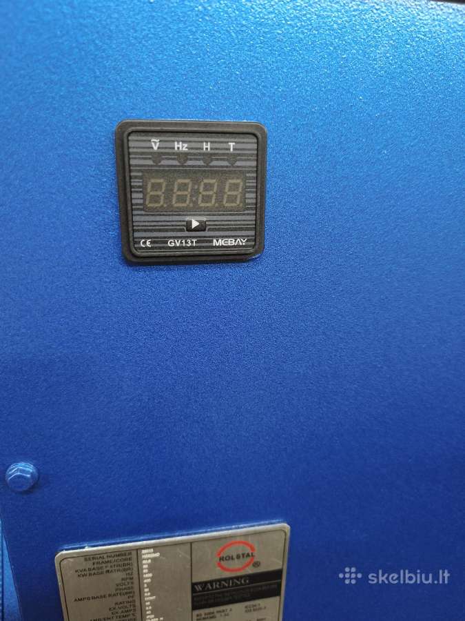 Naujas trijų fazių, 50 kw generatorius. - nuotraukos Nr. 3