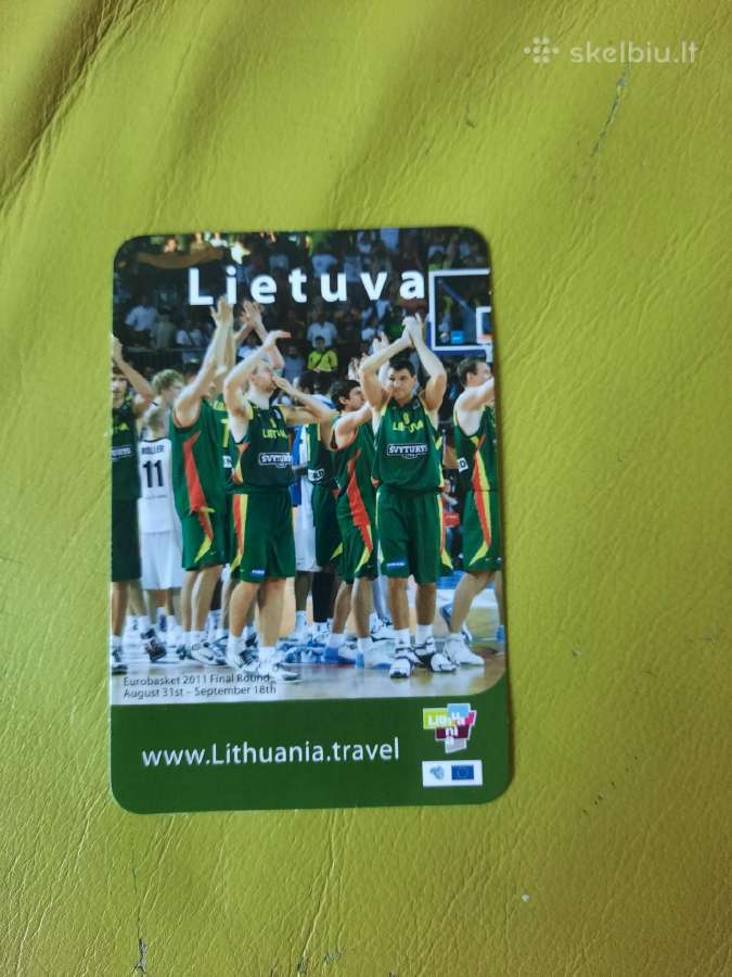 Kalendoriukas krepšinis Lietuva