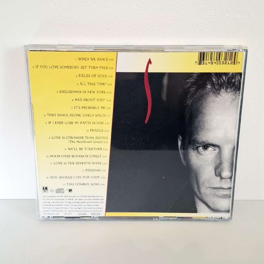 Sting ir The Police albumų CD kolekcija - nuotraukos Nr. 2