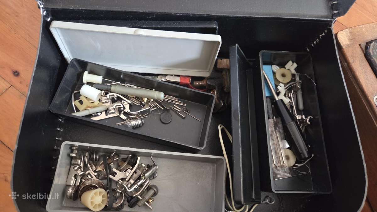 Senovinė siuvimo mašina Pfaff 31, 2 sovietinės Pod - nuotraukos Nr. 9