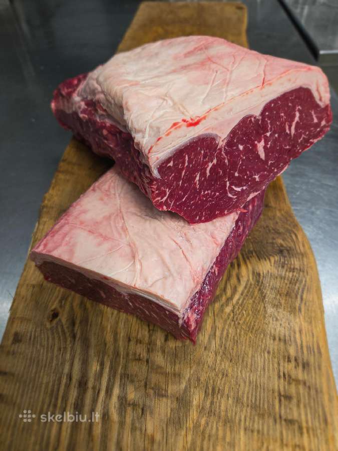 Brandinta Jautiena, kepsniai(wagyu, Angus), lašiša - nuotraukos Nr. 3