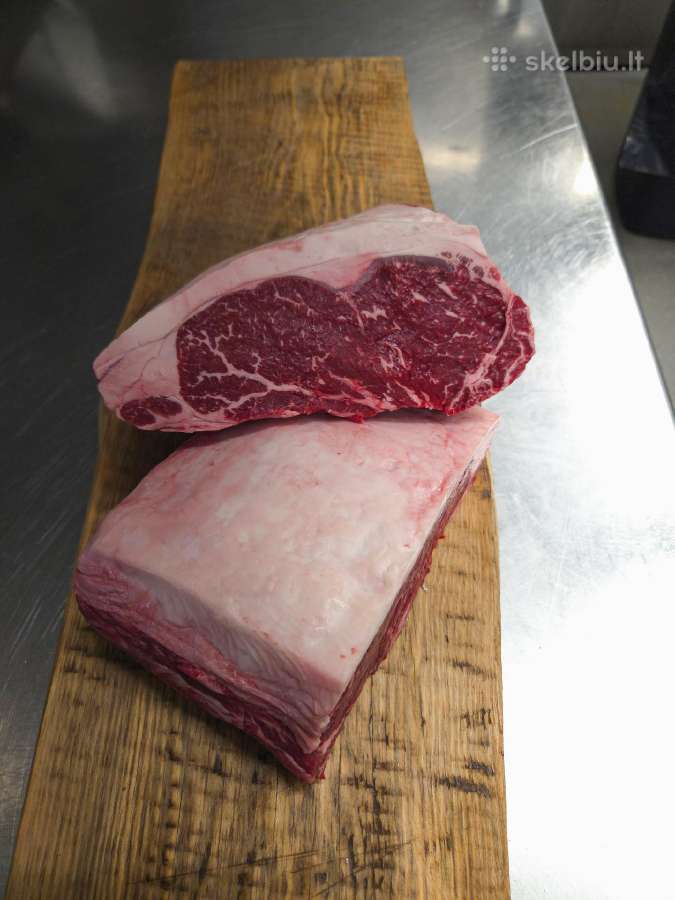 Brandinta Jautiena, kepsniai(wagyu, Angus), lašiša - nuotraukos Nr. 2
