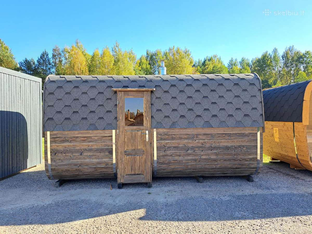 Lauko Pirtys Mobili Kvadratinė pirtis - nuotraukos Nr. 2