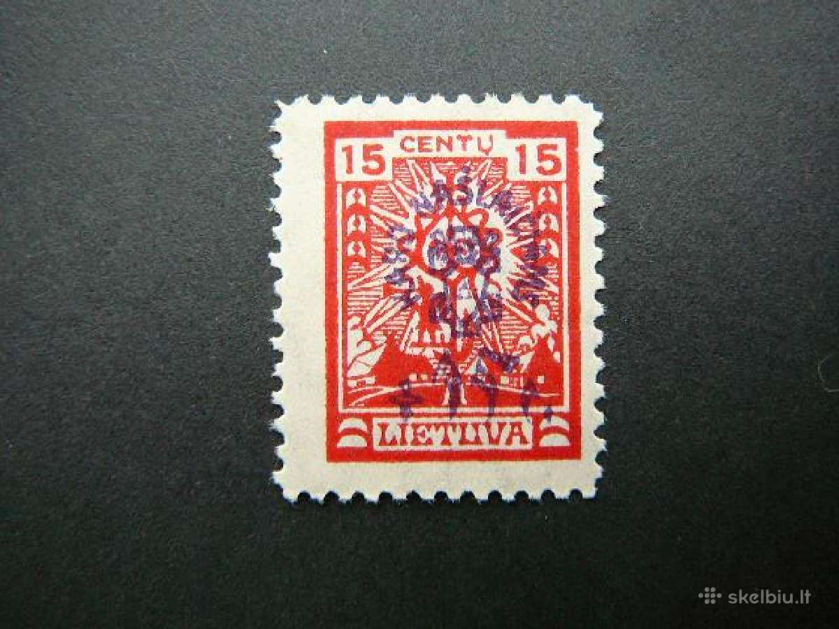 Lietuva 1924 Karo naslaiciai svarus lit228s