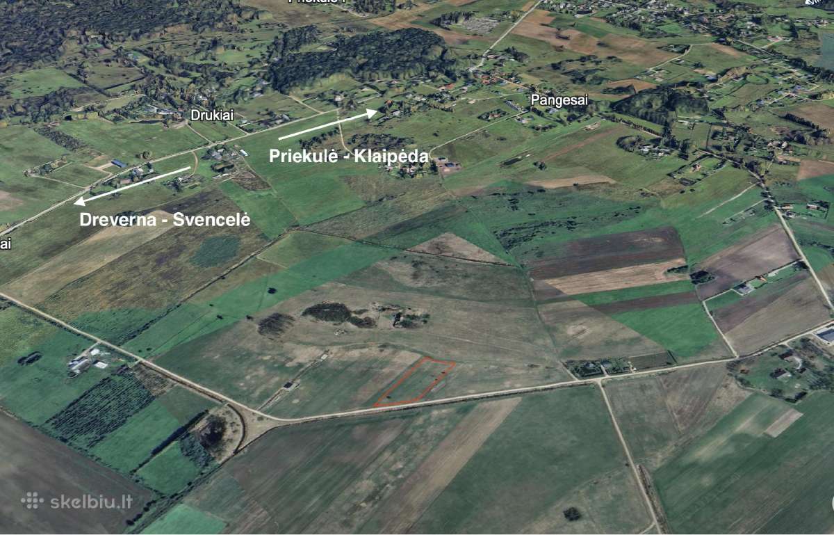 Parduodami du sklypai Pempių g., Pangesų kaime