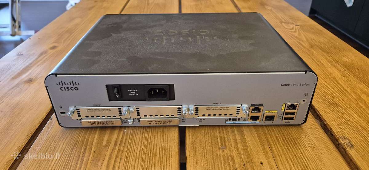 Naudotas Cisco 1941 Series routeris - nuotraukos Nr. 2