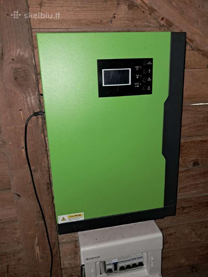 Hibridinis inverteris 3.5kwh (24v)