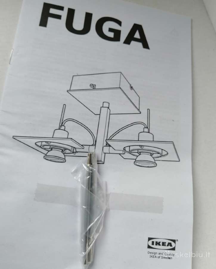 Ikea šviestuvai Fuga