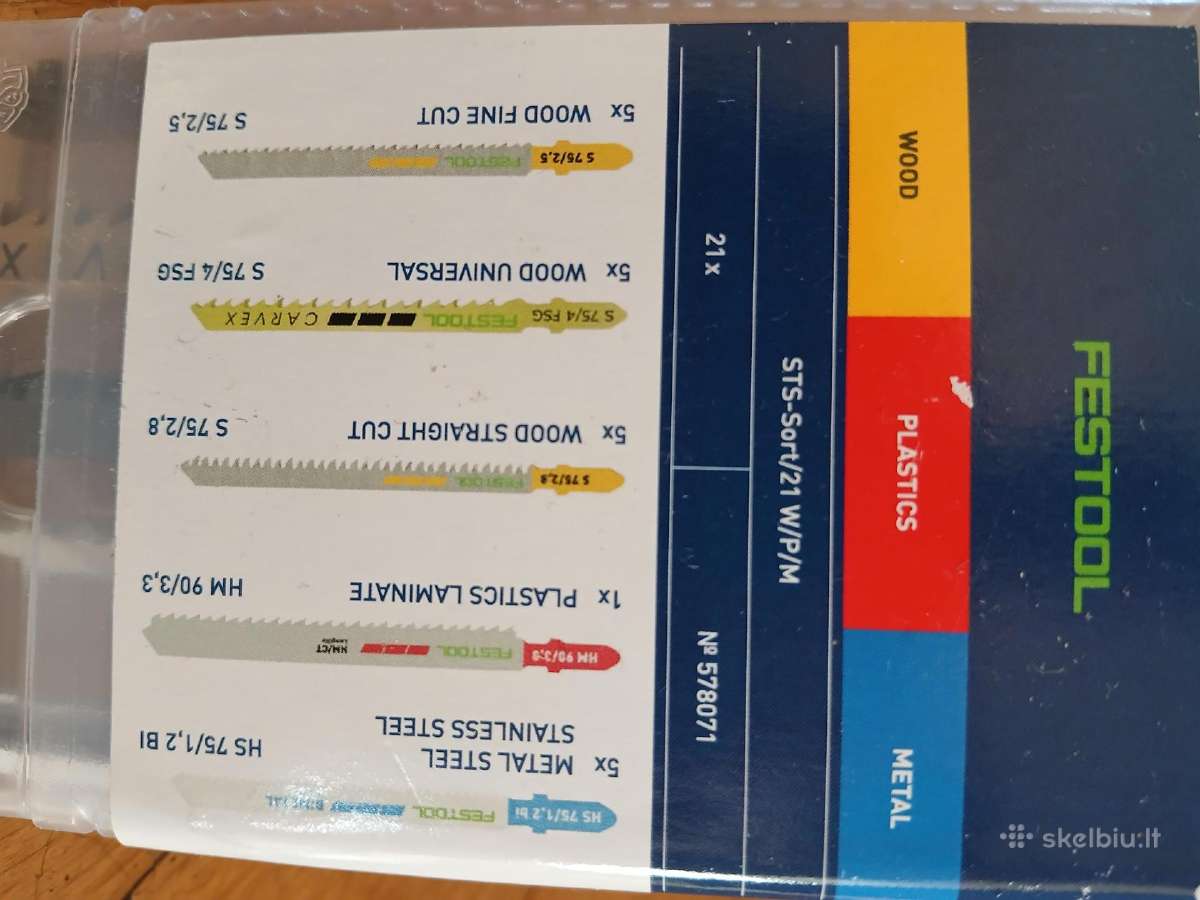 Parduodu univers.pjiūklo geležtes,ruletėsgulščiuka - nuotraukos Nr. 8