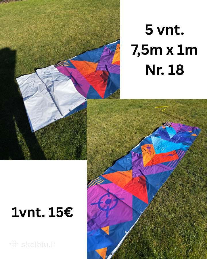 Naudoti tentai, brezentai - nuotraukos Nr. 12