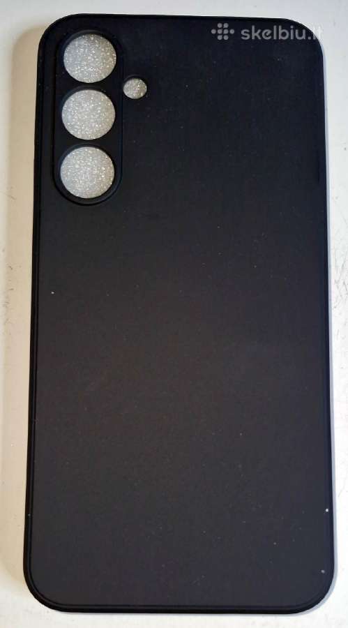 Telefono dėklas Samsung S25 fe juodas, matinis