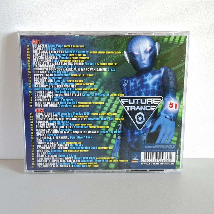 Various - Future Trance Vol.51 (2 x CD, rinkinys) - nuotraukos Nr. 2