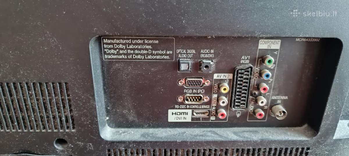 Televizorius LG 32lk330 - nuotraukos Nr. 4
