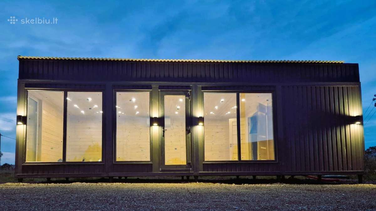 Modulinis namas 37,6 m2 naujas - nuotraukos Nr. 3