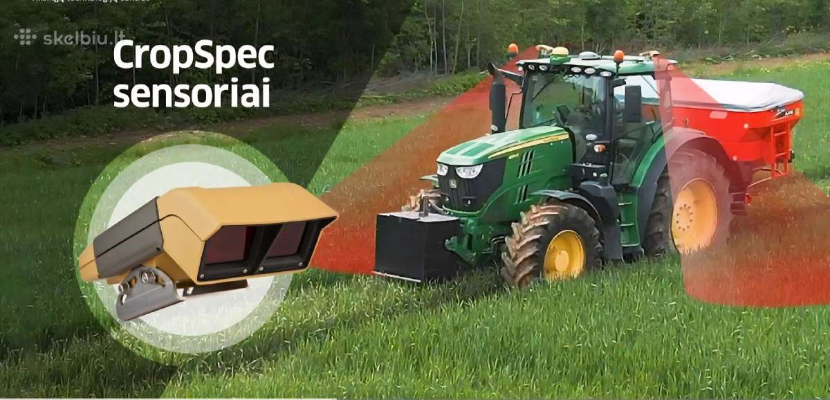 Crop Spec azoto sensorius