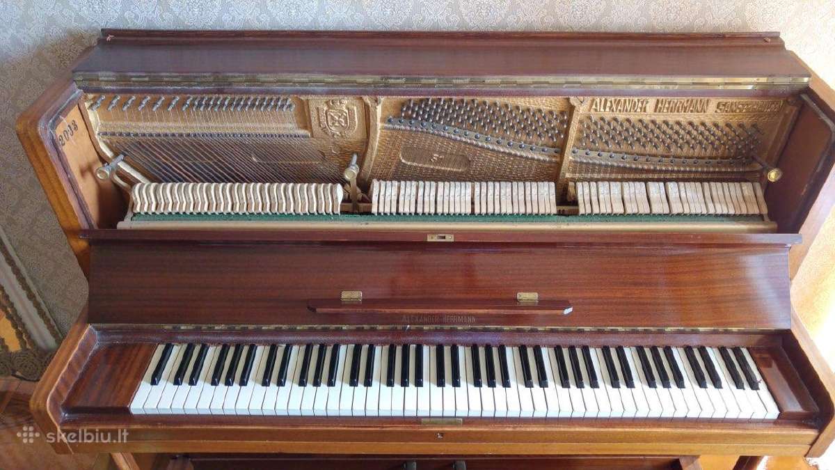 Pianinas Alexander Hermann - nuotraukos Nr. 4