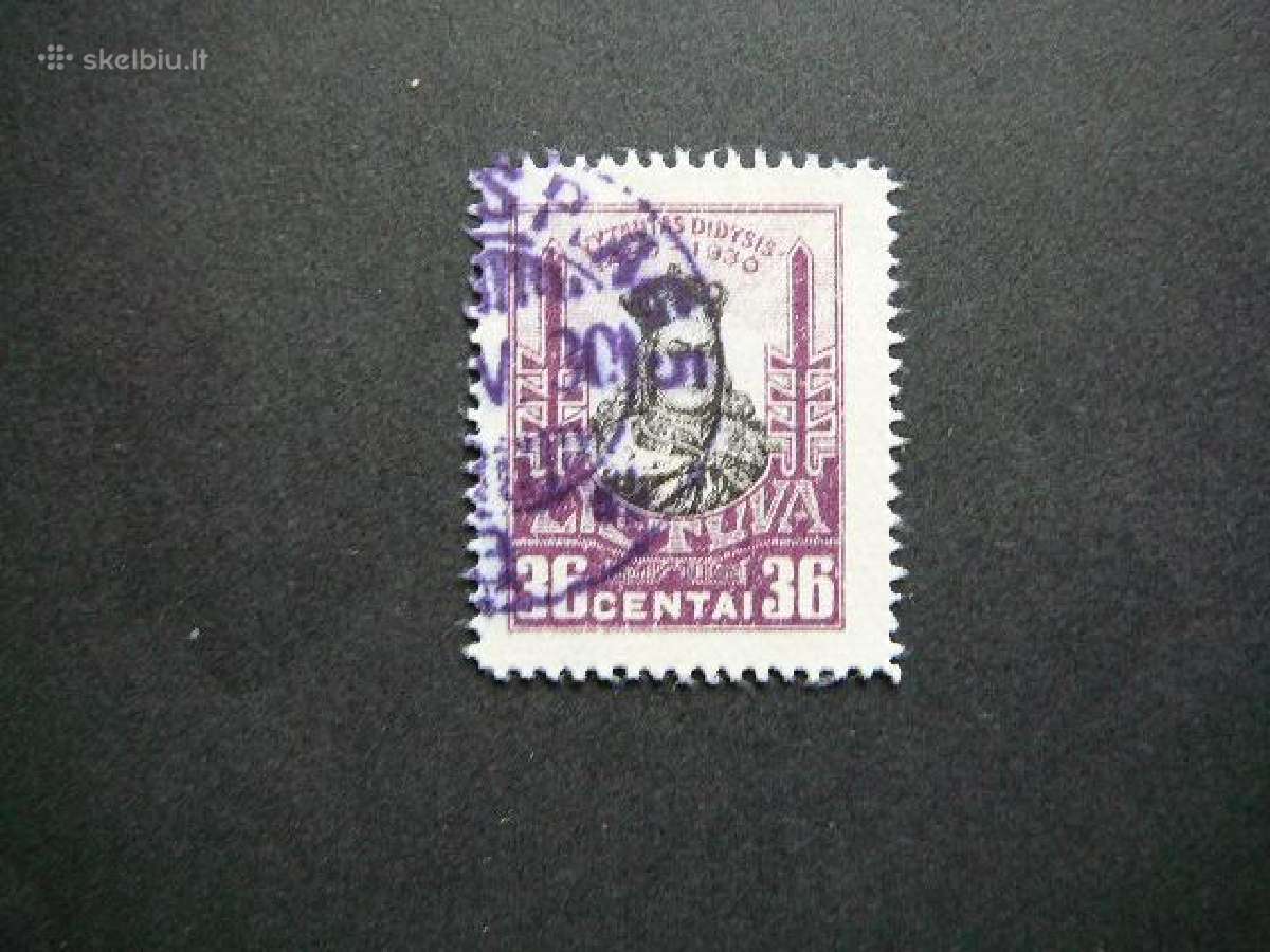 Lietuva 1930 Vytautas Didysis antsp. lit299a