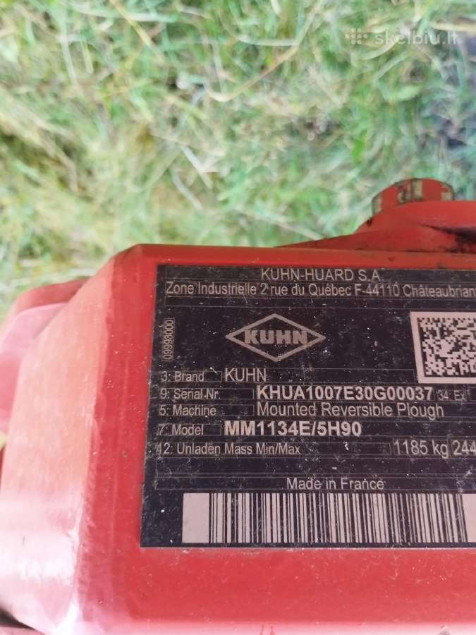 Kuhn plugas - nuotraukos Nr. 6