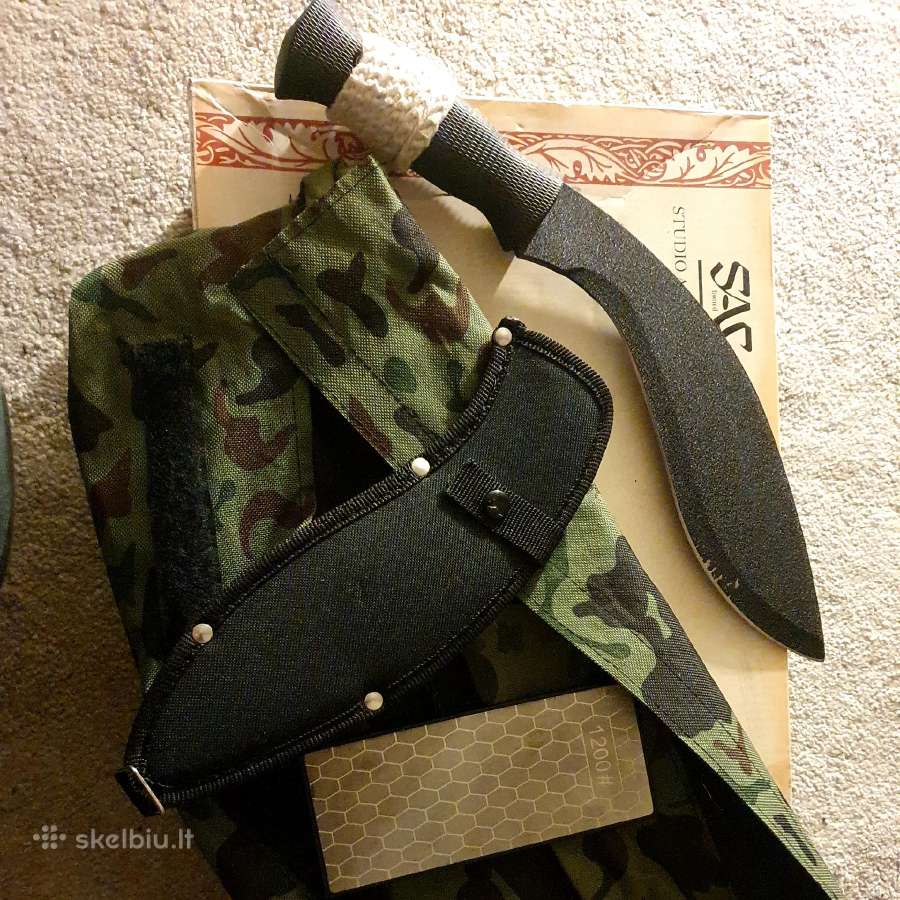 Didelis Kukri Gurkha peilis - nuotraukos Nr. 10