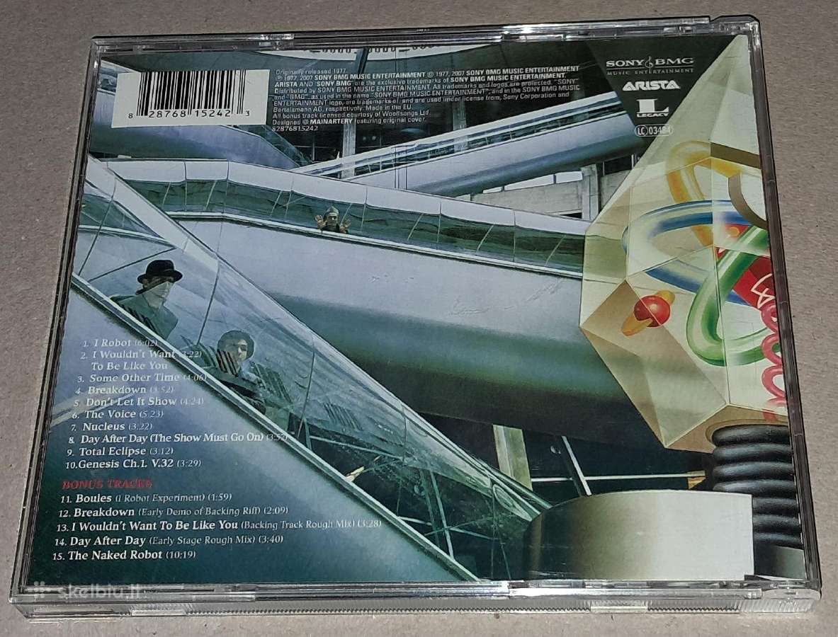 The Alan Parsons Project – I Robot (Audio CD) - nuotraukos Nr. 2