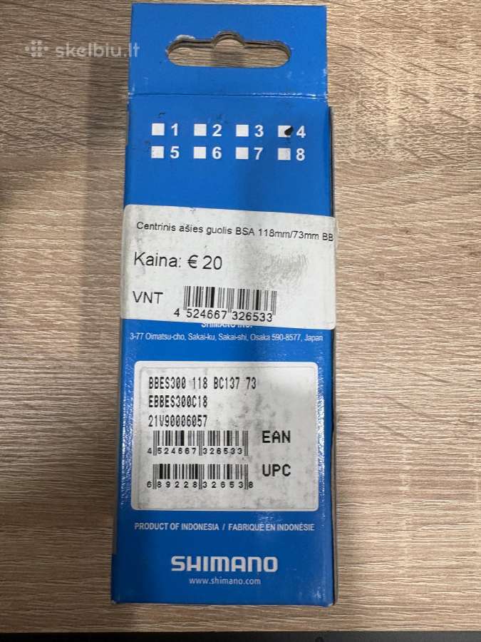 Shimano bottom Bracket Bb-es300 - nuotraukos Nr. 2