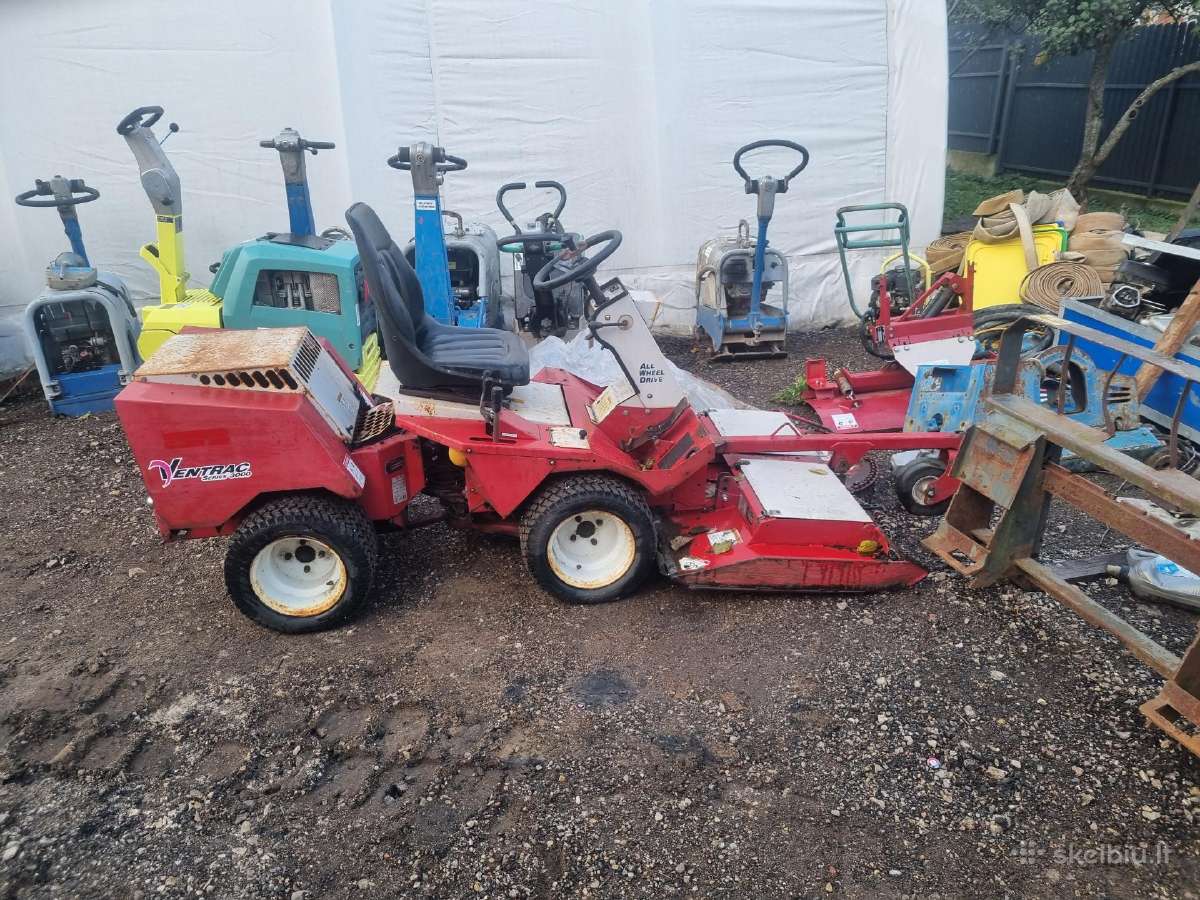 Ventrac 3000 4x4 zaliapijove muliceris - nuotraukos Nr. 2