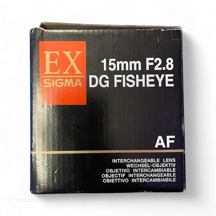 Sigma 15mm F2.8 Ex Dg Diagonal Fisheye - nuotraukos Nr. 8