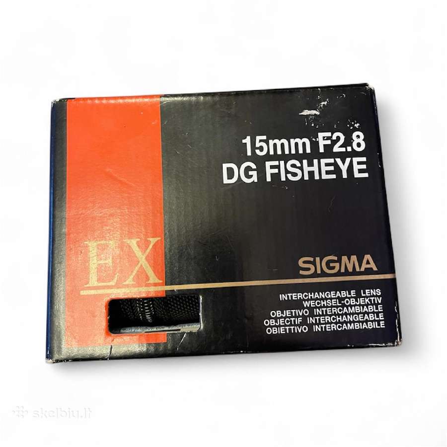 Sigma 15mm F2.8 Ex Dg Diagonal Fisheye - nuotraukos Nr. 10