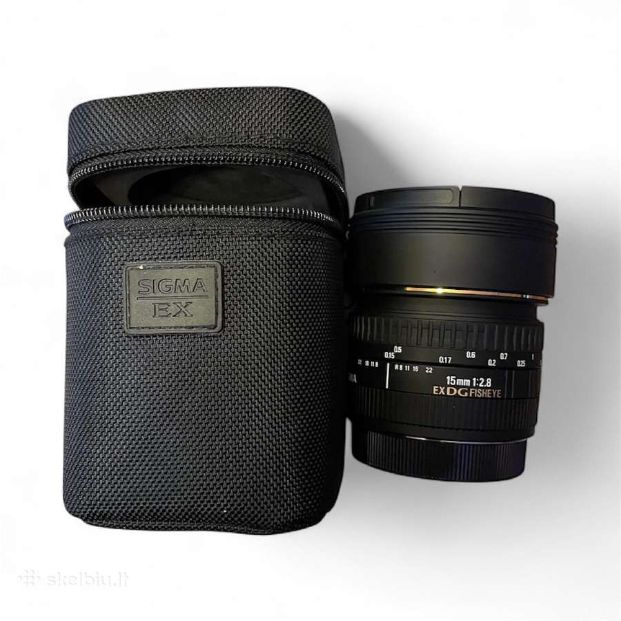 Sigma 15mm F2.8 Ex Dg Diagonal Fisheye - nuotraukos Nr. 5