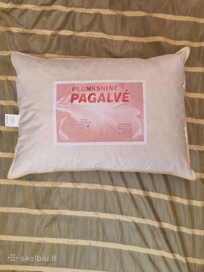 Natūrali plunksninė pagalvė