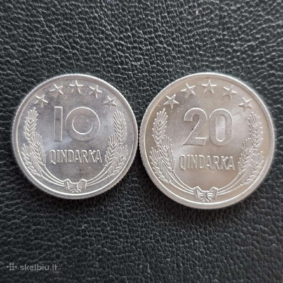 Albanija 1964 10,20 qindarka Unc - nuotraukos Nr. 2