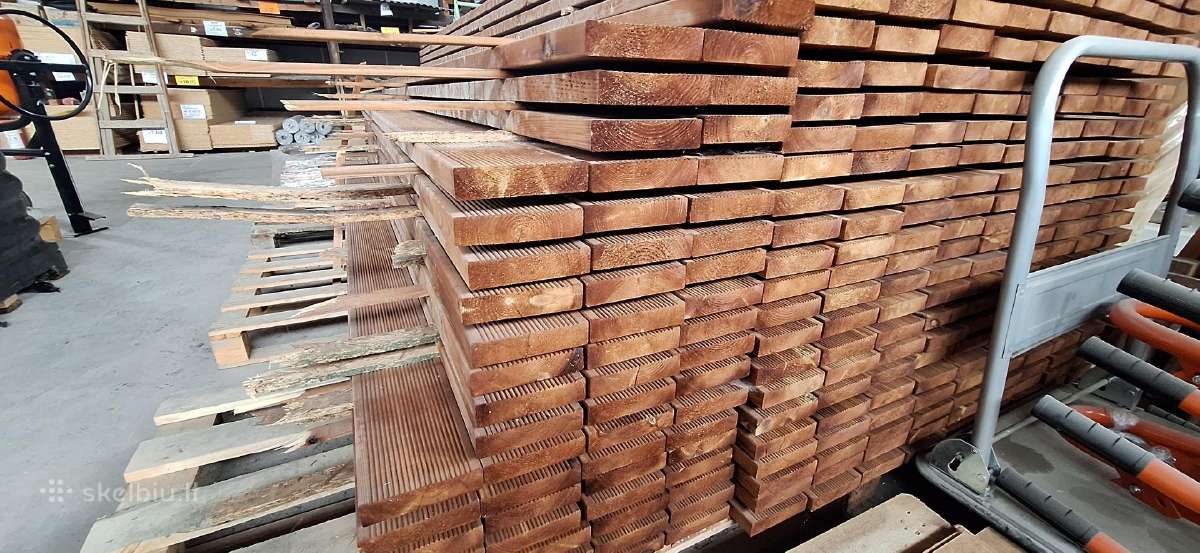 Terasinės lentos 16.65eur/m2
