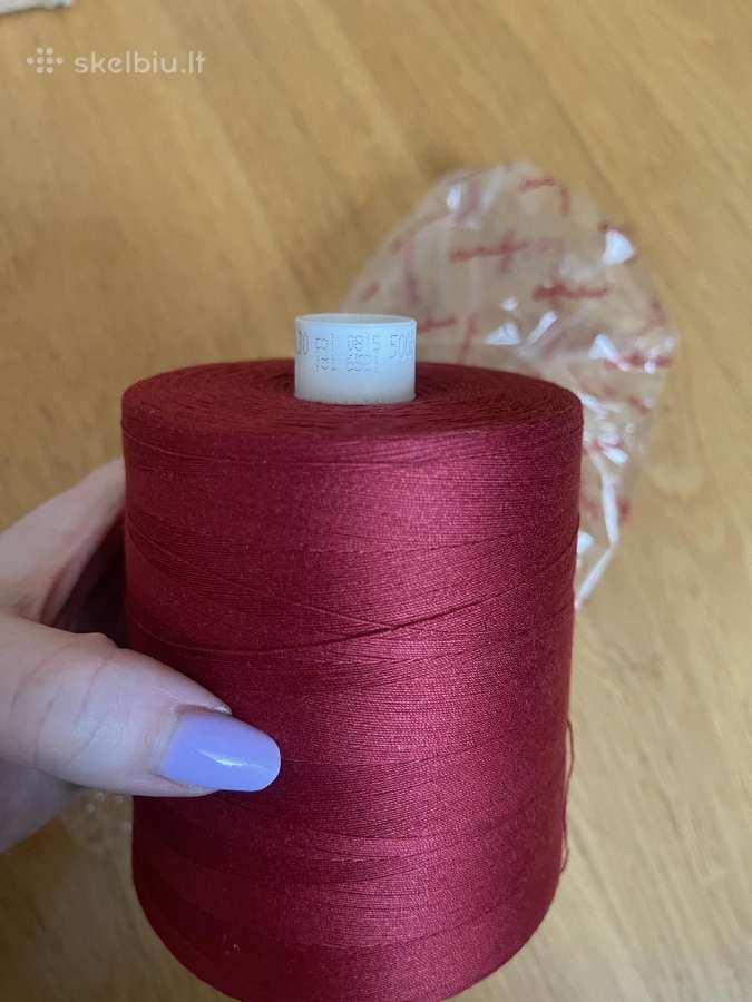 Talia 30 siūlai bordo spalvos - 0815 - nuotraukos Nr. 2