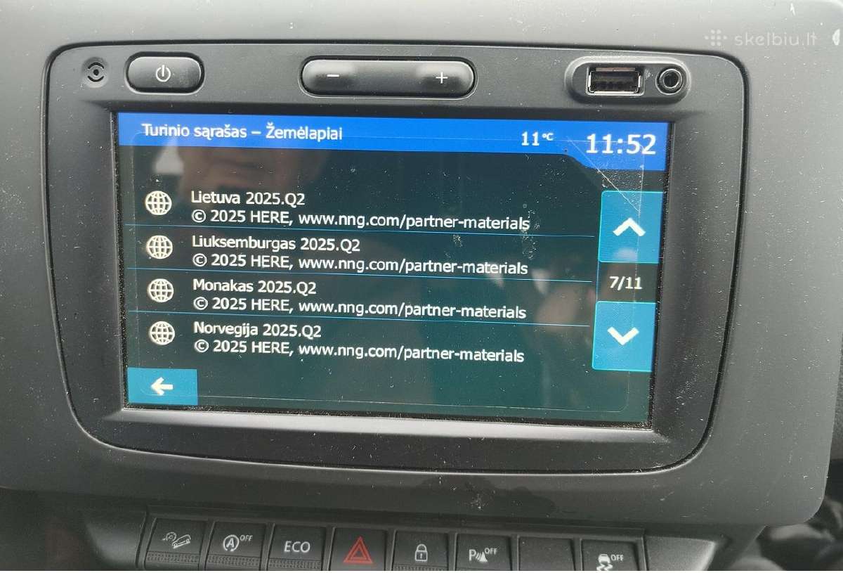 Dacia Nissan VW Toyota Audi Renault Kia navigacija