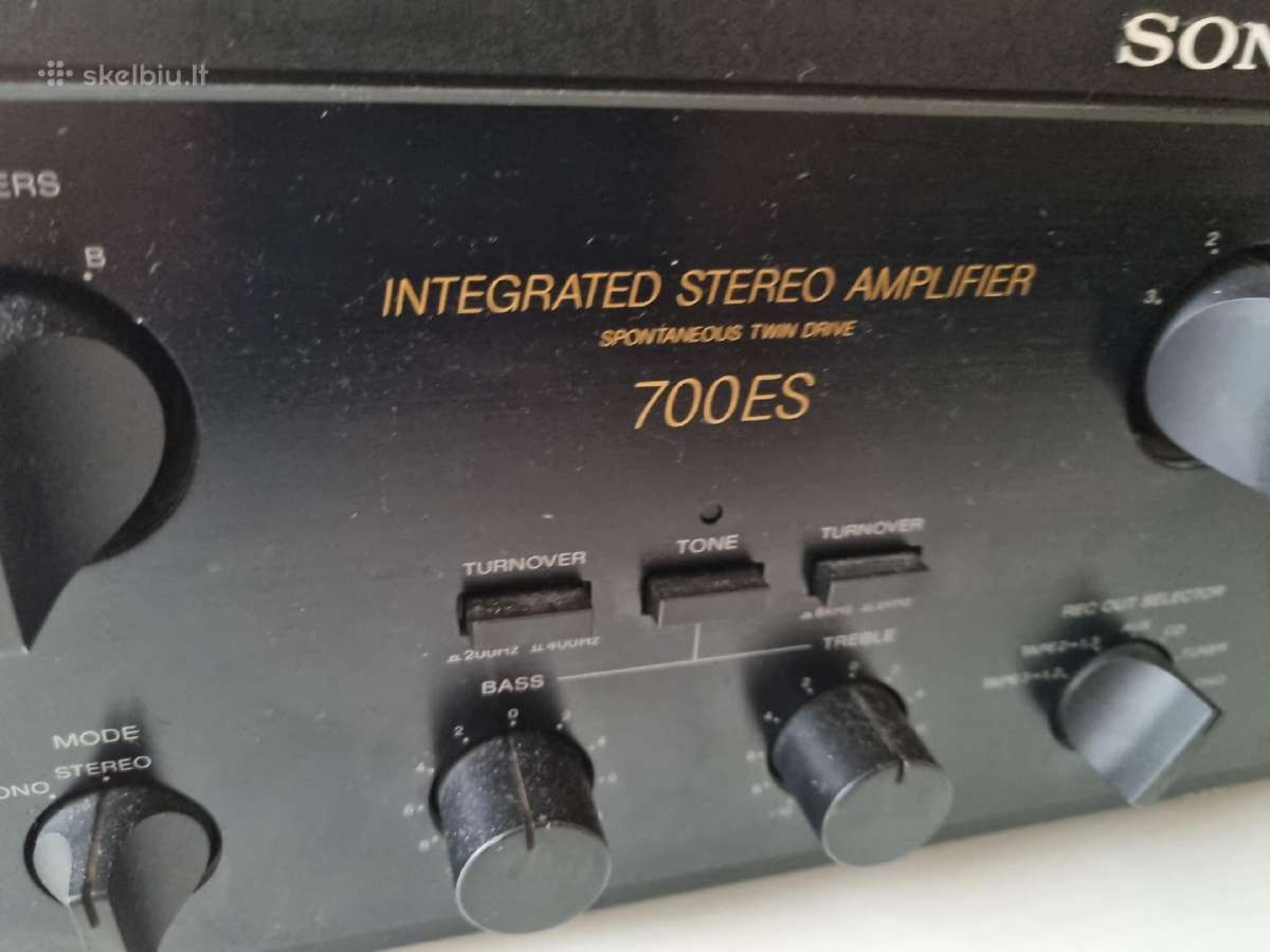 Aukštos klasės audio stiprintuvas Sony Ta-f700es