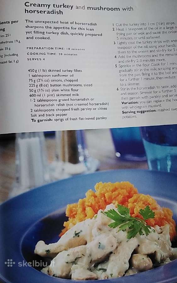 Mažai riebalų, be riebalų receptų knyga - nuotraukos Nr. 9