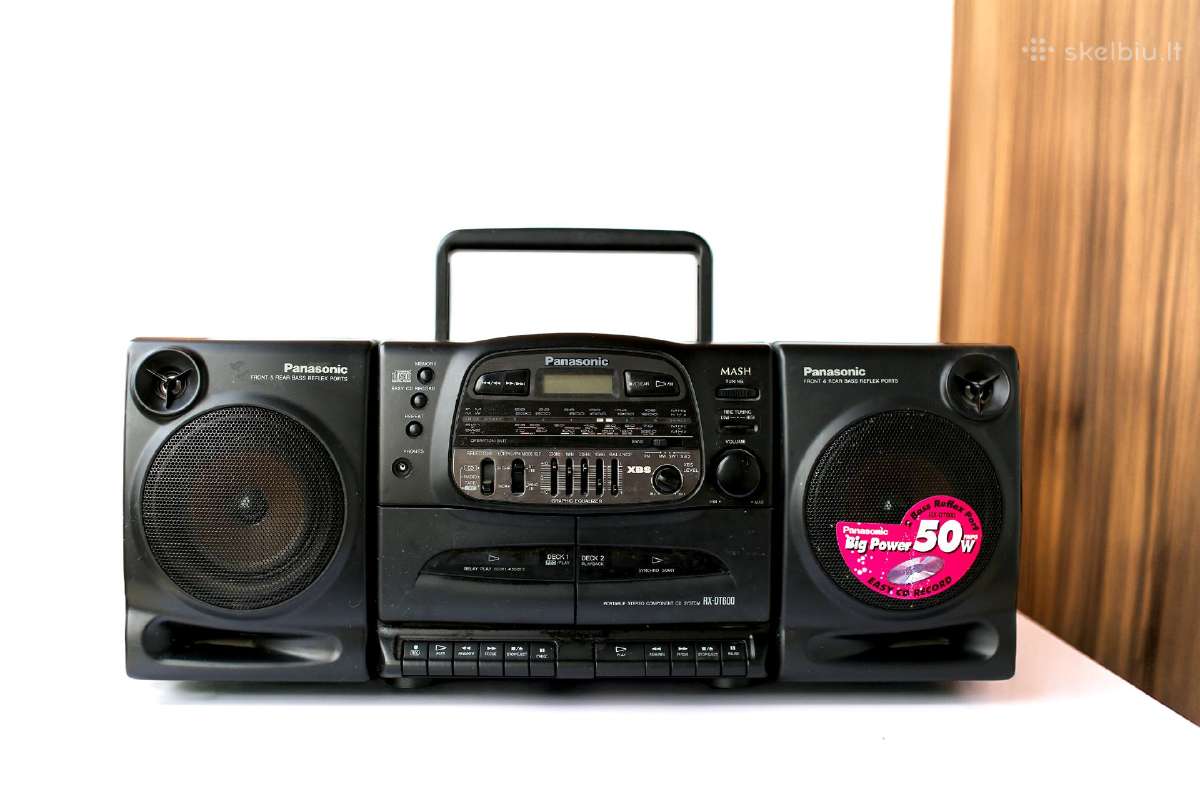 Panasonic Rx-dt600 grotuvas - radijas, CD, kasetės - nuotraukos Nr. 5
