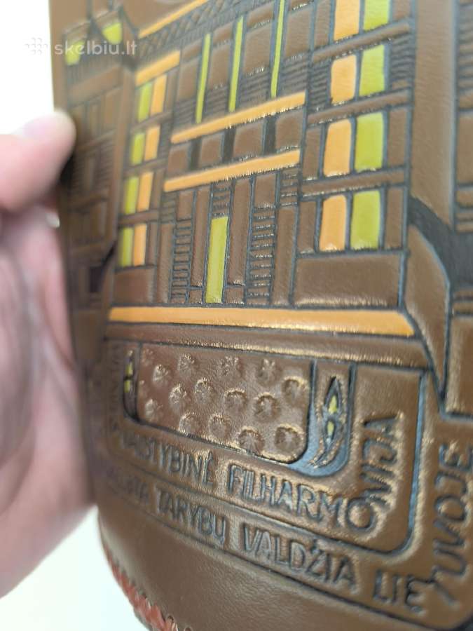 Senovinis odinis užrašų knygelės viršelis - nuotraukos Nr. 7