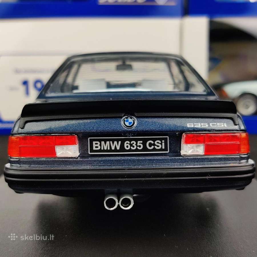 Bmw 6-series 635 Csi (E24) Coupe 1984 - nuotraukos Nr. 6