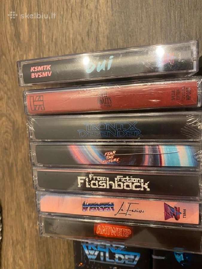 20 kasečių new retro wave, synth wave - nuotraukos Nr. 2